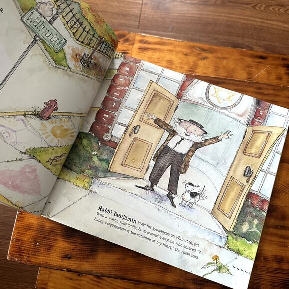 PJ Library Rabbi Benjamin's Buttons Jewish Paperback Book - Picture 4 of 8